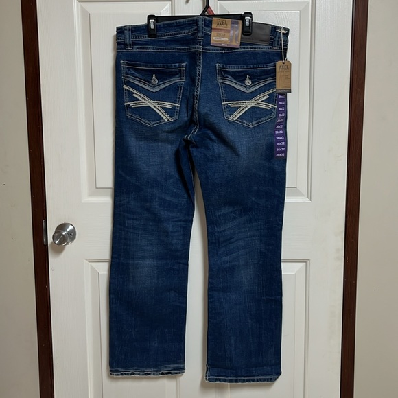 Axle Jeans Men’s Slim Boot Cut Size 36x32 NWT - Picture 4 of 8